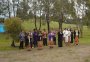 Tongan singers before the game